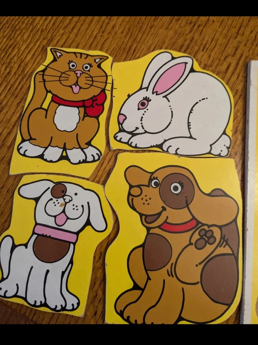 Playskool │ 180-08 │4 Piece My Pets Puzzle │Vintage │Ages 1-3 Years